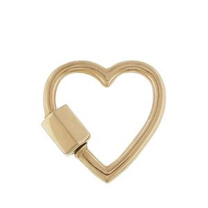 Marla Aaron Baby Gold Heart Lock
